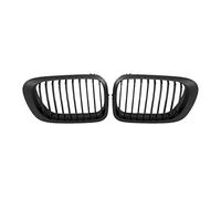 Funiur Rejillas Delanteras Parrilla De Riñón Deportiva Delantera Negra Mate para 3 Series E46 Coupe Cabriolet De 2 Puertas Pre-Facelift 1999-2002