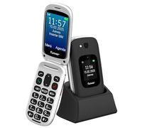 Funker E350 MAX Audio3 Plus 4G, Telefono movil con Tapa fácil de Usar, Teclas y Pantalla Grandes, Audio Pro Compatible con audífonos, Volumen Fuerte con Amplificador, Configuración Remota, Botón SOS