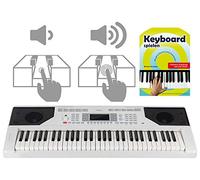 FunKey 61 Edition Touch Keyboard: 61 teclas, respuesta táctil, 300 sonidos y ritmos, acompañamiento automático, funciones de aprendizaje, conexión USB, micrófono, auriculares, escuela de teclado, bla