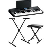 FunKey 61 Performer Set Negro incl. Soporte Para Teclado + Banco, Soft