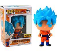Funko - 121 - Pop - Manga - Dragon Ball Z - Figura Blue Goku Super Saiyan God