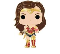 Funko 182249 Figurita DC: Justice League Pop Pin Enamel Wonder Woman W/Chase, Multicolor, FNDCCPP0011