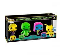 Funko Pack de 4 Figuras Pop! Movies – Pesadilla antes de Navidad – Vinilo 9 cm (EMEA)