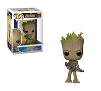 Figura POP Marvel Avengers Infinity War Teen Groot with Gun