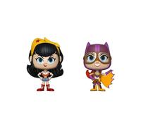 Funko 32111 VYNL 4 Inch 2-Pack: DC: Bombshells: Wonder Woman and Batgirl