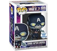Funko Figura Pop! Vinilo Marvel What If? Capitán América Zombi Exclusivo #948