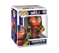 Funko Figura POP Oversized Sakaarian Iron Man (What If...?) Vinilo 15 cm