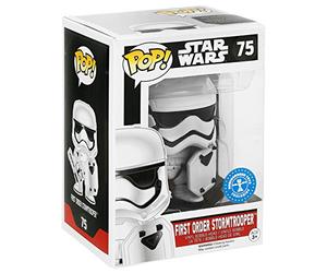 Funko 6408 Star Wars 6408 Pop Bobble Pop 7 Exc E7 TFA First Order Stormtrooper with Shield