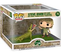 Funko 70813 Pop! Moment: Zoológico de Australia - Steve Irwin con 'Agro' El Cocodrilo #75 (FUN70813)