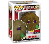 Funko 743Funko Pop Yu Gi Oh Kuriboh Flocked #1455 Pop Exclusive Edition - Brilla en la Oscuridad