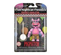 Funko Action Figure: Five Nights At Freddy'S (FNAF) Pizza Sim - Pigpatch - Pig Patch - Glow In The Dark Translucent - FNAF Pizza Simulator - Juguete de Colección - Idea de Regalo- Mercancia Oficial