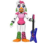 Funko Action Figure: Five Nights At Freddy's (FNAF) - PizzaPlex - Glamrock Chica The Chicken - FNAF Pizza Simulator - Juguete de Colección - Idea de Regalo- Mercancia Oficial - Video Games Fans