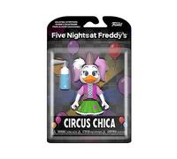 Funko Action Figure: Five Nights at Freddy'S Security Breach - Circus Chica | Merchandising Oficial de Videojuegos - Figura de Vinilo Coleccionable para Decoración - Regalo Friki de Cumpleaños