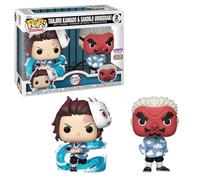 Funko Animación Pop Tanjiro Kamado y Sakonji Urokodaki