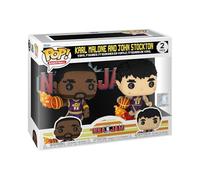 Funko -Bit: NBA JAM - Karl Malone - Utah Jazz 2PK - Figura de Vinilo Coleccionable - Idea de Regalo- Mercancia Oficial - Juguetes para Niños y Adultos - Sports Fans - Muñeco para Coleccionistas