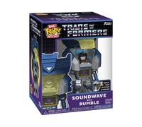 Funko Bitty Bots: Transformers - ¡Soundwave con Rumble ¡Bitty (Importación USA)