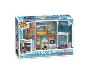 Funko Bitty Boxes: Disney Lilo & Stitch - Lilo's Home with Scrump | Merchandising Oficial de Cartoon/Animation - Juguete Coleccionable - Idea de Regalo de Cumpleaños para Fans y Coleccionistas