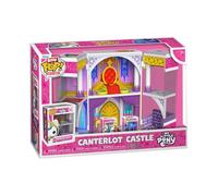 Funko Bitty Pop! Bitty Boxes: My Little Pony - Canterlot Castle Playset con 2-0,9 Pulgadas (2,2 Cm) diminutas Mini Figuras - My Little Pony TV - Vitrina de Exhibición Coleccionable - Idea de Regalo