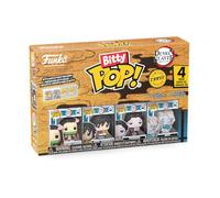Funko Bitty Pop! 4 Pack: Demon Slayer - Nezuko Kamado, Giyu Tomioka, Tamayo, Mystery Mini Figure - Styles May Vary - 0,9 Pulgadas (2,2 cm) Coleccionable - Estante de exhibición apilable Incluido