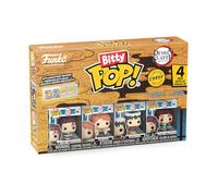 Funko Bitty Pop! 4 Pack: Demon Slayer - Tanjiro Kamado, Sabito, Makomo, Mystery Mini Figure - Styles May Vary - 0,9 Pulgadas (2,2 cm) Coleccionable - Estante de exhibición apilable Incluido