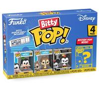 Funko Bitty Pop! Disney - Goofy, Chip, Minnie Mouse (hands Folded) Y una Minifigura Misteriosa Sorpresa - 0.9 Inch (2.2 Cm) Coleccionable- Repisa Apilable Incluida - Idea de Regalo - Disney Fans