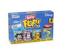 Funko Bitty Pop! 4 Pack: Disney - Mickey Mouse, Minnie Mouse (Pink Dress)