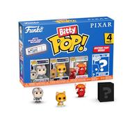 Funko Bitty Pop! 4 Pack: Disney Pixar - Buzz Lightyear, Sox, Red Panda Mei | Merchandising Oficial de Cartoon/Animation - Mini Figuras de 2,2 cm con Expositor - Decoración de Tartas y Regalo de Fiesta