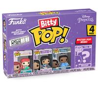 Funko - Pack de figuras coleccionables Bitty Pop! Disney Princess Ariel y Mulan (Varios modelos) ㅤ
