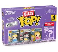 Funko Bitty Pop Disney Princesas Pack 4 Cenicienta/Blancanieves/Aurora/Figura Misteriosa