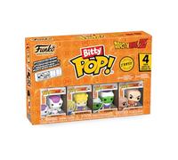 Funko Bitty Pop! 4 Pack: Dragon Ball Z - Frieza, Super Saiyan Goku, Vegeta | Merchandising Oficial de Anime - Mini Figuras de 2,2 cm con Expositor - Decoración de Tartas y Regalo de Fiesta