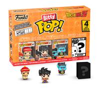 Funko Bitty Pop! Dragon Ball Z and A Surprise Mystery Mini Figure - 0.9 Inch (2.2 Cm) Collectable - Stackable Display Shelf Included - Gift Idea - Party Bags Stocking - Cake Topper - Anime Fans