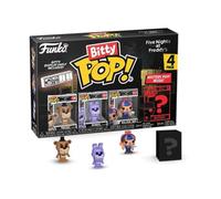 Funko Bitty Pop! Five Nights At Freddy'S (FNAF) - Freddy 4PK - Freddy, Bonnie, Balloon Boy Y una Minifigura Misteriosa Sorpresa - 0.9 Inch (2.2 Cm) Coleccionable- Repisa Apilable Incluida