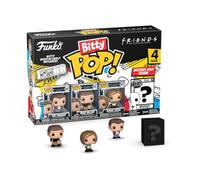Funko Bitty Pop! Friends - Joey 4PK - Joey Tribbiani™, Ross Geller™, Rachel Green™ Y una Minifigura Misteriosa Sorpresa - 0.9 Inch (2.2 Cm) Coleccionable- Repisa Apilable Incluida Fans