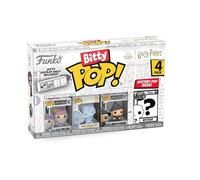 Funko Bitty Pop! 4 Pack: Harry Potter - Dumbledore, Nick, McGonagall | Merchandising Oficial de Fantasía - Mini Figuras de 2,2 cm con Expositor - Decoración de Tartas y Regalo de Fiesta