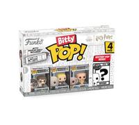 Funko Bitty Pop! 4 Pack: Harry Potter- Harry with Hedwig - Malfoy - Dobby - Mystery Mini Figure - Styles May Vary Y una Mini Figura misteriosa Sorpresa - 0,9 Pulgadas (2,2 cm) Coleccionable