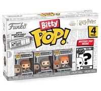 Funko Bitty Pop! 4 Pack: Harry Potter - Hermione Granger, Rubeus Hagrid
