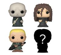 Funko bitty pop! 4 pack: harry potter - lord voldemort, draco malfoy (