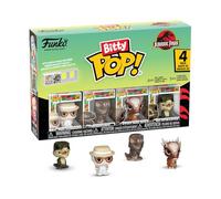 Funko Bitty Pop! 4 Pack: Jurassic Park - John Hammond & More (Chase Chance) | Merchandising Oficial - Mini Figuras de 2,2 cm con Expositor - Decoración de Tartas y Regalo de Fiesta