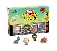 Funko Bitty Pop! 4 Pack: Jurassic Park - Triceratops | Merchandising Oficial - Mini Figuras de 2,2 cm con Expositor - Decoración de Tartas y Regalo de Fiesta