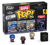 Funko Bitty Pop 4 Pack Marvel Infinity Saga Captain América Vinyl Figura Funko