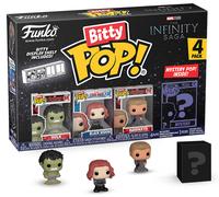 Funko Bitty Pop 4 Pack Marvel Infinity Saga Hulk Vinyl Figura Funko