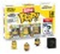 Funko Bitty Pop! Minions - Eye Matie 4PK - Eye, Matie, CRO-Minion, Au Naturel Y una Minifigura Misteriosa Sorpresa - 0.9 Inch (2.2 Cm) - Minions 2 Coleccionable- Repisa Apilable Incluida
