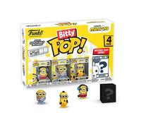 Funko Bitty Pop! 4 Pack: Minions - Roller Skating Stuart, Pajama Bob