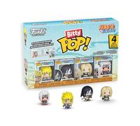 Funko Bitty Pop! 4 Pack: Naruto Shippuden - Team 2 - Figura de Vinilo Coleccionable - Idea de Regalo - Mercancía Oficial - Juguetes para niños y Adultos - Figura Modelo para coleccionistas