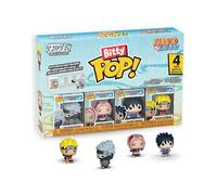 Funko bitty pop! 4 pack: naruto shippuden - team 7 - kakashi hatake, s