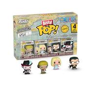 Funko Bitty Pop! 4 Pack: One Piece - Usopp, Kaya (1 in 6 Chase Chance) | Merchandising Oficial de Anime - Mini Figuras de 2,2 cm con Expositor - Decoración de Tartas y Regalo de Fiesta