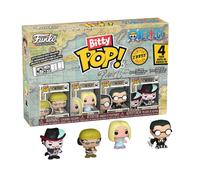 Funko Bitty Pop! 4 Pack: One Piece - Usopp, Kaya, Kuro, Mystery Mini Figure - 1 in 6 Chance of Receiving The Rare Chase Variant - Styles May Vary - 0,9 Pulgadas (2,2 cm) Coleccionable