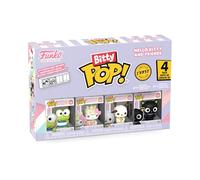 Funko Bitty Pop! Sanrio - Keroppi - 4PKY una Minifigura Misteriosa Sorpresa - 0.9 Inch (2.2 Cm) - Hello Kitty Coleccionable - Repisa Apilable Incluida - Idea de Regalo - Toppers de Tarta