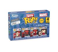 Funko Bitty Pop! Spider-Man - Parker Split - 4pkY una Minifigura Misteriosa Sorpresa - 0.9 Inch (2.2 Cm) - Marvel Comics - Cómics Marvel Coleccionable - Repisa Apilable Incluida