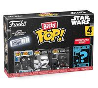 Funko Bitty Pop Star Wars Darth Vader/Piloto de combate TIE/Stormtrooper/Figura Misteriosa